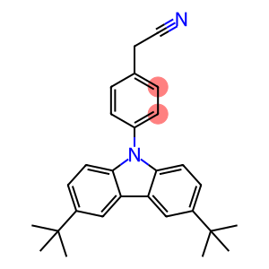 2-(4-(3,6-Di-tert-butyl-9H-carbazol-9-yl)phenyl)acetonitrile