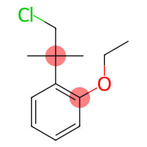 2-(2-chloro-1,1-dimethylethyl)phenyl ethyl ether