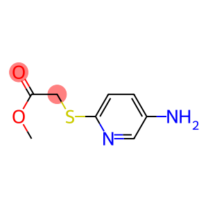 Acetic acid, [(5-amino-2-pyridinyl)thio]-, methyl ester (9CI)