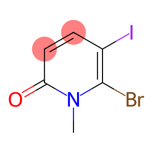 6-溴-5-碘-1-甲基吡啶-2-酮