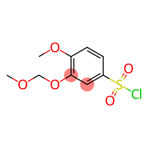 4-methoxy-3-(methoxymethoxy)benzene-1-sulfonyl chloride