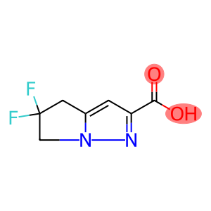 4H-Pyrrolo[1,2-b]pyrazole-2-carboxylic acid, 5,5-difluoro-5,6-dihydro-