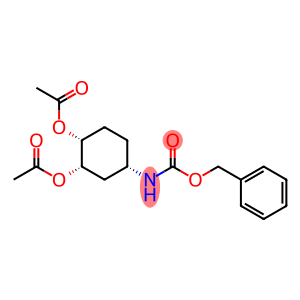 (1R,2S,4S)-4-(((Benzyloxy)carbonyl)amino)cyclohexane-1,2-diyl diacetate