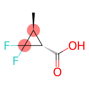 rel-2,2-Difluoro-3-methylcyclopropane-1-carboxylic acid