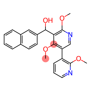 [3,3'-Bipyridine]-5-methanol, 2',4,6-trimethoxy-α-2-naphthalenyl-