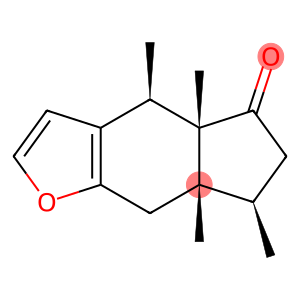 (4R)-4,4a,6,7,7a,8-Hexahydro-4β,4aβ,7β,7aβ-tetramethyl-5H-indeno[5,6-b]furan-5-one