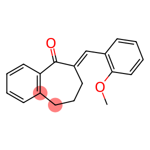 6-(2-methoxybenzylidene)-6,7,8,9-tetrahydro-5H-benzo[a]cyclohepten-5-one