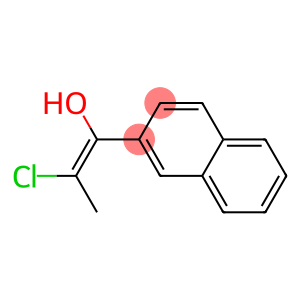 2-Naphthalenemethanol, alpha-(1-chloroethylidene)-, (alphaZ)- (9CI)