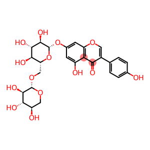 4H-1-Benzopyran-4-one, 5-hydroxy-3-(4-hydroxyphenyl)-7-[(6-O-β-D-xylopyranosyl-β-D-glucopyranosyl)oxy]-