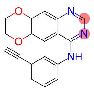 [1,4]Dioxino[2,3-g]quinazolin-4-amine, N-(3-ethynylphenyl)-7,8-dihydro-