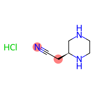 2-[(2S)-PIPERAZIN-2-YL]ACETONITRILE HCL