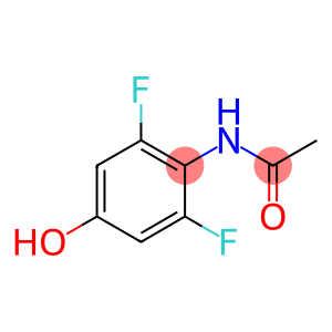 Acetamide,  N-(2,6-difluoro-4-hydroxyphenyl)-,  radical  ion(1+)  (9CI)