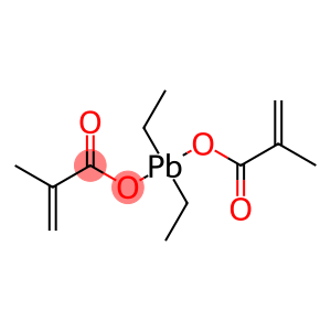 Plumbane, diethylbis[(2-methyl-1-oxo-2-propenyl)oxy]- (9CI)