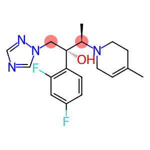 1(2H)-Pyridineethanol, α-(2,4-difluorophenyl)-3,6-dihydro-β,4-dimethyl-α-(1H-1,2,4-triazol-1-ylmethyl)-, (αR,βR)-