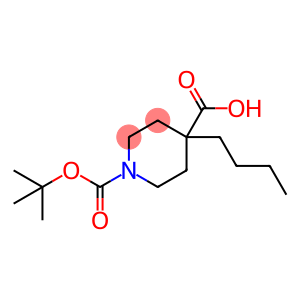 1-(叔丁氧基羰基)-4-丁基哌啶-4-羧酸