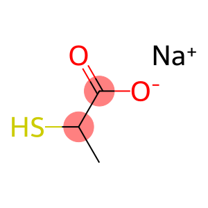 sodium 2-sulfanylpropanoate