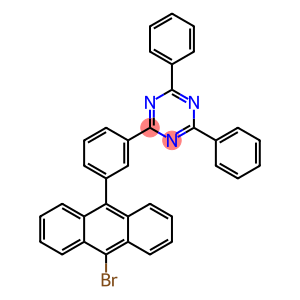 1,3,5-Triazine, 2-[3-(10-bromo-9-anthracenyl)phenyl]-4,6-diphenyl-