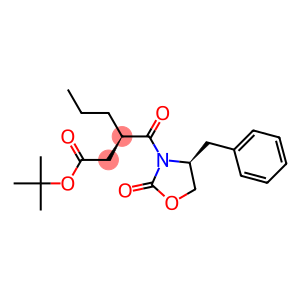 (R)-tert-butyl 3-((S)-4-benzyl-2-oxooxazolidine-3-carbonyl)hexanoate