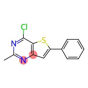 4-chloro-2-methyl-6-phenylthieno[3,2-d]pyrimidine