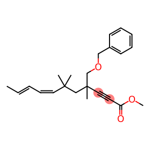 7,9-Undecadien-2-ynoic acid, 4,6,6-trimethyl-4-[(phenylmethoxy)methyl]-, methyl ester, (7Z,9E)-