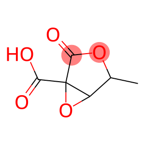 Pentonic acid, 2,3-anhydro-2-C-carboxy-5-deoxy-, 1,4-lactone (9CI)