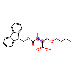 N-Fmoc-N-methyl-O-(3-methylbutyl)-L-Serine