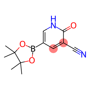 2-oxo-5-(4,4,5,5-tetramethyl-1,3,2-dioxaborolan-2-yl)-1,2-dihydropyridine-3-carbonitrile