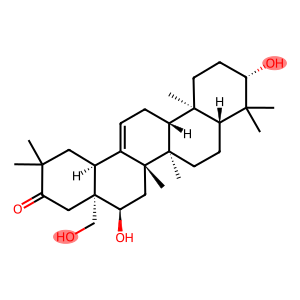 3β,16α,28-Trihydroxyolean-12-en-21-one