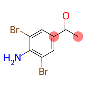 1-(4-氨基-3,5-二溴苯基)乙酮