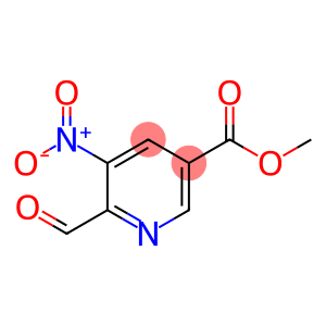 6-甲酰基-5-硝基- 3-吡啶羧酸甲酯