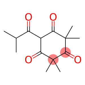 2,2,4,4-Tetramethyl-6-(2-methyl-1-oxopropyl)-1,3,5-cyclohexanetrione