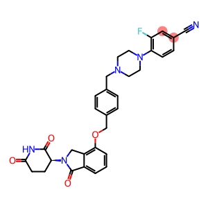 (S)-4-(4-(4-(((2-(2,6-二氧代哌啶-3-基)-1-氧代异吲哚啉-4-基)氧基)甲基)苄基)哌嗪-1-基)-3-氟苯甲腈