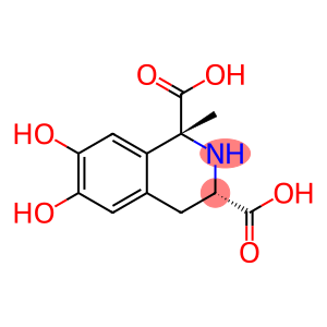 1,3-Isoquinolinedicarboxylic acid, 1,2,3,4-tetrahydro-6,7-dihydroxy-1-methyl-, (1R,3S)-