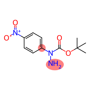 Hydrazinecarboxylic acid, 1-(4-nitrophenyl)-, 1,1-dimethylethyl ester