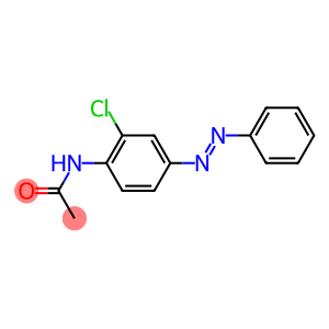 N-(2-chloro-4-phenyldiazenyl-phenyl)acetamide