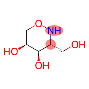 2H-1,2-Oxazine-4,5-diol, tetrahydro-3-(hydroxymethyl)-, (3R,4R,5S)-rel- (9CI)