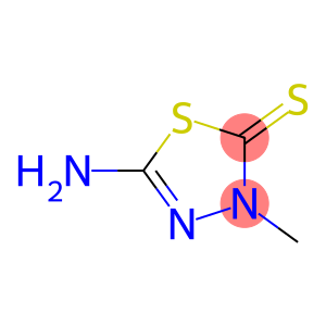 1,3,4-Thiadiazole-2(3H)-thione,5-amino-3-methyl-(9CI)