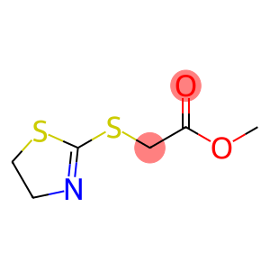 (2-Thiazolin-2-ylthio)acetic acid methyl ester