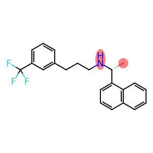 N-[(1R)-1-(naphthalen-1-yl)ethyl]-3-[3-(trifluoromethyl)phenyl]propan-1-amine