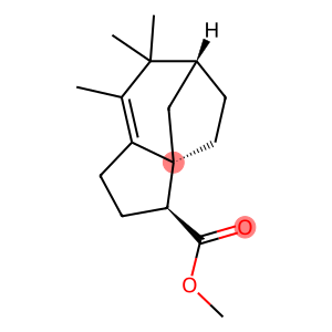 (3S)-2,3,4,5,6,7-Hexahydro-7,7,8-trimethyl-1H-3aα,6α-methanoazulene-3α-carboxylic acid methyl ester