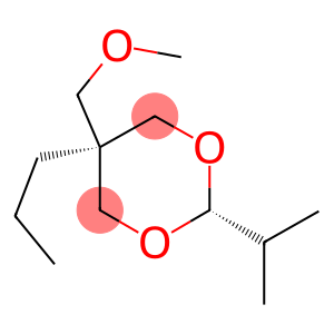 2β-Isopropyl-5α-(methoxymethyl)-5β-propyl-1,3-dioxane