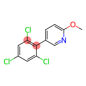 2-Methoxy-5-(2,4,6-trichlorophenyl)pyridine