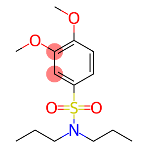 Benzenesulfonamide, 3,4-dimethoxy-N,N-dipropyl-