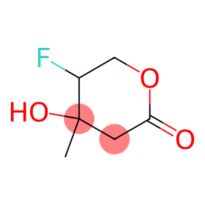 2H-Pyran-2-one,5-fluoro-tetrahydro-4-hydroxy-4-methyl- (9CI)