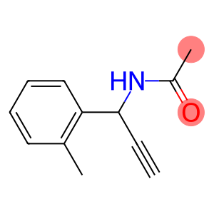 Acetamide,  N-[1-(2-methylphenyl)-2-propynyl]-  (9CI)