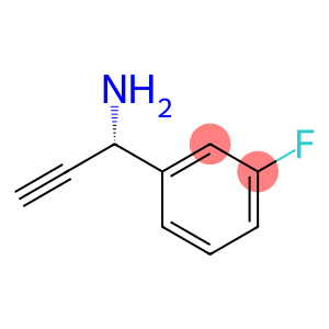 Benzenemethanamine, α-ethynyl-3-fluoro-, (αR)-