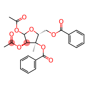 1,2-Di-O-acetyl-3,5-di-O-benzoyl-3-b-C-methyl-D-ribofuranose