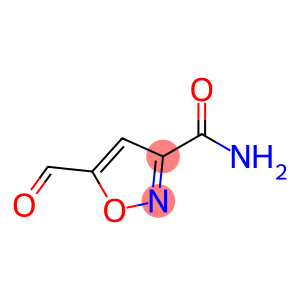 3-Isoxazolecarboxamide,5-formyl-(8CI,9CI)