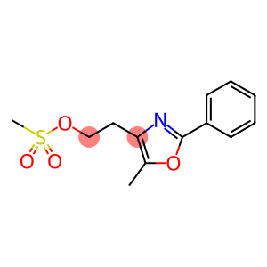 2-(5-METHYL-2-PHENYL-4-OXAZOLYL)ETHYL METHANESULFONATE