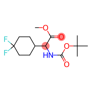 2-((叔丁氧基羰基)氨基)-2-(4,4-二氟环己基)乙酸甲酯